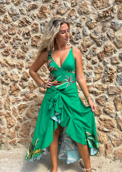 Green Caribbean Skirt